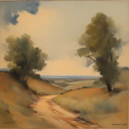 a landscape by Leonard Starr