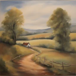 a landscape by Lesley Vance