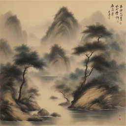 a landscape by Li Shuxing