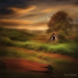 a landscape by Lilia Alvarado