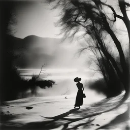 a landscape by Lillian Bassman