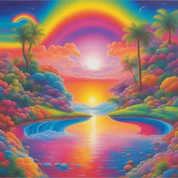 a landscape by Lisa Frank