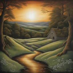 a landscape by Lisa Parker