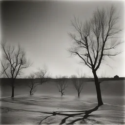 a landscape by Lisette Model