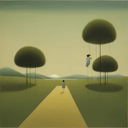 a landscape by Liu Ye