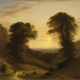 a landscape by Louis Janmot
