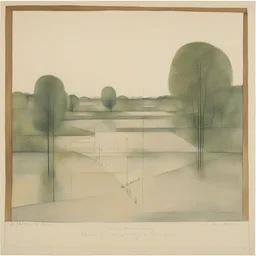a landscape by Louis Kahn