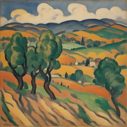 a landscape by Louis Valtat