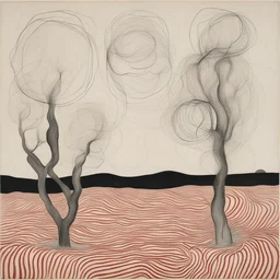 a landscape by Louise Bourgeois