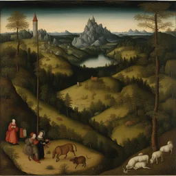a landscape by Lucas Cranach