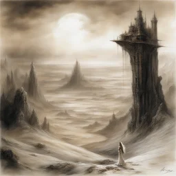 a landscape by Luis Royo