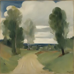 a landscape by Magnus Enckell