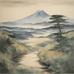 a landscape by Makoto Aida