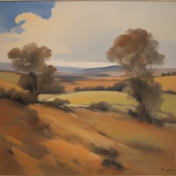 a landscape by Malcolm Howie