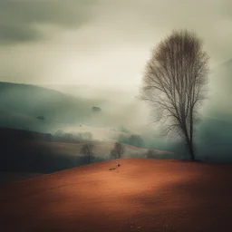 a landscape by Manu Invisible