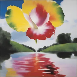 a landscape by Marc Quinn