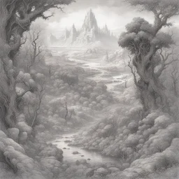 a landscape by Marc Silvestri