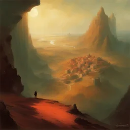 a landscape by Marc Simonetti