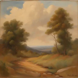 a landscape by Margaret Brundage