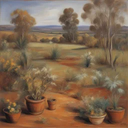 a landscape by Margaret Olley