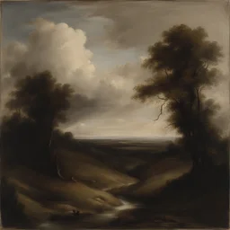 a landscape by Maria Kreyn