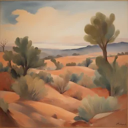 a landscape by Maria Pascual Alberich
