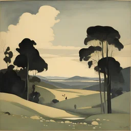 a landscape by Marjorie Miller