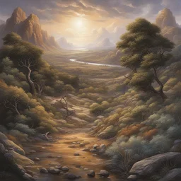a landscape by Mark Brooks