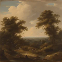 a landscape by Marquis Lewis