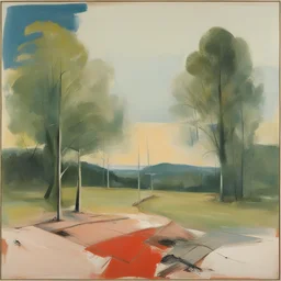 a landscape by Martin Kippenberger