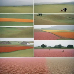 a landscape by Martin Parr