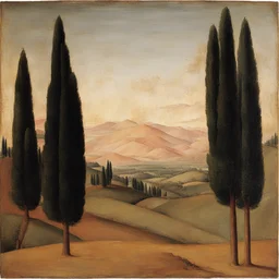 a landscape by Masaccio