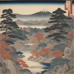 a landscape by Masami Teraoka