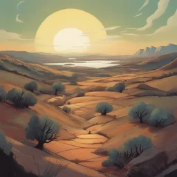 a landscape by Matt Rhodes