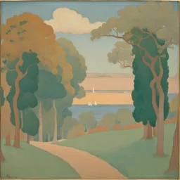 a landscape by Maurice Denis