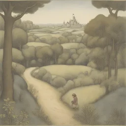 a landscape by Maurice Sendak