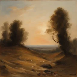 a landscape by Max Bedulenko