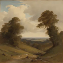 a landscape by Max Magnus Norman