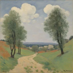 a landscape by Maxime Maufra