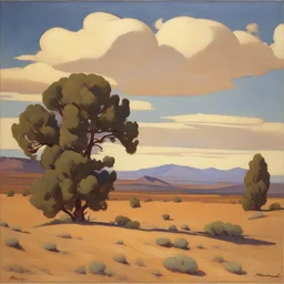 a landscape by Maynard Dixon
