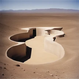 a landscape by Michael Heizer