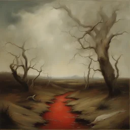 a landscape by Michael Hussar