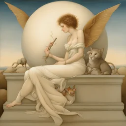 a landscape by Michael Parkes