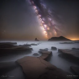 a landscape by Michael Shainblum