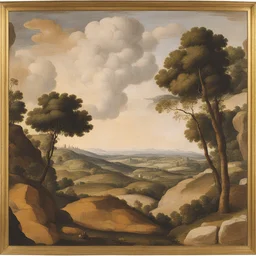 a landscape by Michelangelo