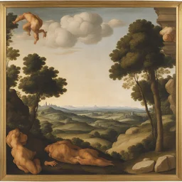 a landscape by Michelangelo Buonarroti