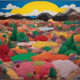 a landscape by Mike Kelley