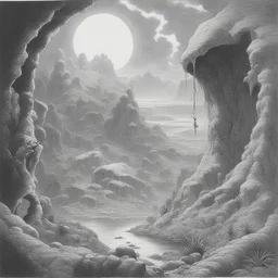 a landscape by Mike Ploog