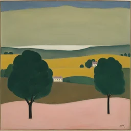 a landscape by Milton Avery