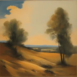 a landscape by Miroslav Pecho